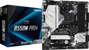 Asrock B550M Pro4 Socket AM4 micro