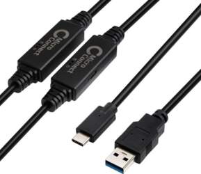 Kabel USB MicroConnect USB-C - USB-A