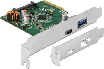 Delock PCIe x4/ 1xUSB Type-C (USB3
