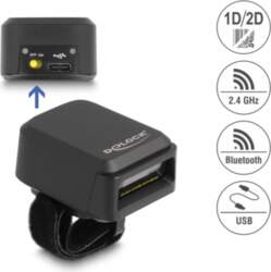 Delock Ringbarcode Scanner 1D und 2D