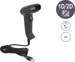 Delock USB Barcode Scanner 1D und