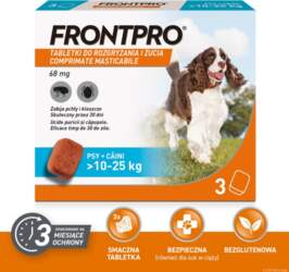 FRONTPRO Flea and tick tablets for
