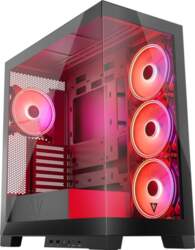 Modecom Black COMPUTER CASE SPACE ARGB