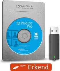 Pixel-Tech IdPhotos Pro Software on Dongle