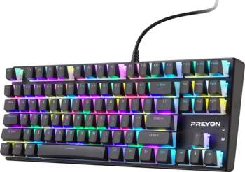 PREYON Red Blitz Claw TKL Wired