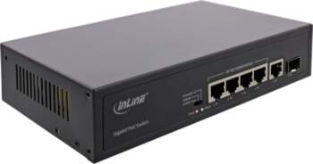 Switch InLine PoE+ Gigabit Network 5