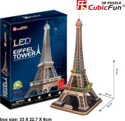 Cubicfun Puzzle 3D Eiffel Tower (Light)