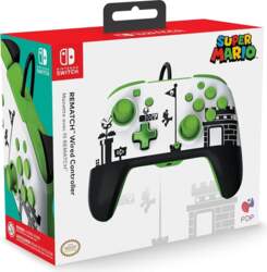 PDP REMATCH Enhanced Wired Controller (Mario