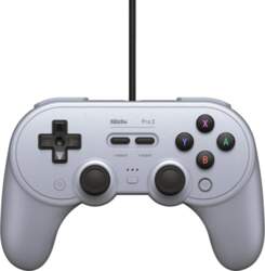 8BitDo PRO 2 wired remote (Gray