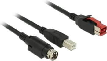 Kabel USB Delock USB-A - PoweredUSB