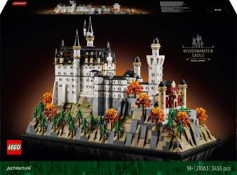 LEGO Bricks Architecture 21063 Neuschwanstein Castle