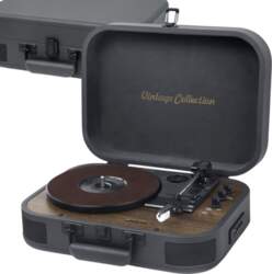 Muse Turntable Stereo System with Bluetooth
