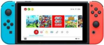 Nintendo Switch Console Neon Red Blue