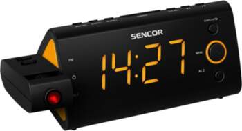Sencor SRC 330OR Radioclock,time projector