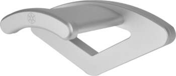 SilverStone SST-EBA02S Headset Halter - silber