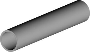 Tērauda apaļā caurule 19×1,5x2000mm