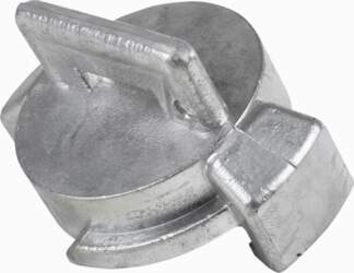 Claw coupling vāciņš 2" alumīnijs