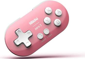 8BitDo Zero 2 Nintendo Switch (rozā