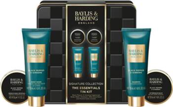 Gift set in a tin can