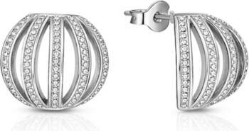 Matching silver dangle earrings E0003164