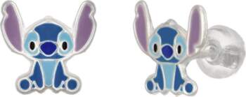 Silver stud earrings Stitch Lilo &