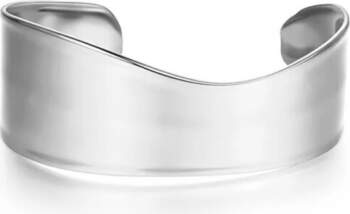 Solid open bracelet Ixora Silver