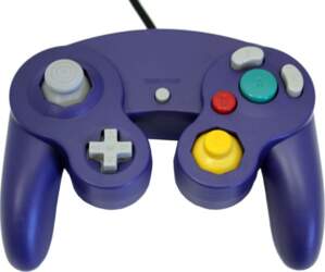 Gamecube Controller Purple USB for PC