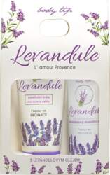 Lavender cosmetics gift box