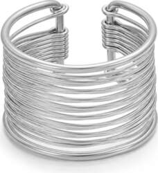 Modern open ring made of steel