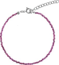 AJKNR008 Ruby Bead Bracelet