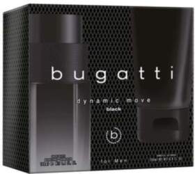 Bugatti Dynamic Move Black Gift Set