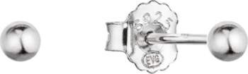 Silver stud earrings 61013