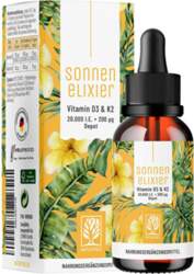 Sun Elixir Vitamin D3 and K2