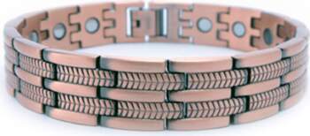 Copper magnetic bracelet width 13 mm