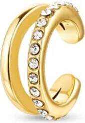Vein Gold split single earring with