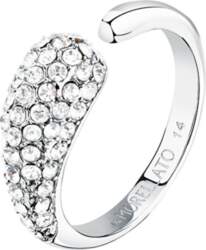 Sparkling Open Ring with Crystals Design