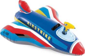 Intex Inflatable fighter jet swim float