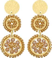 Mini Mila Doré beaded dangle earrings