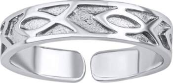 Ally PRM12187R open silver leg ring