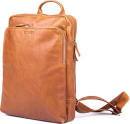Leather backpack 106 cognac