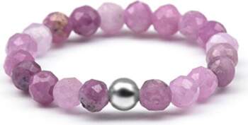 Mineral ring with ruby POL-R12 -
