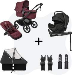 (Jauni) Bugaboo Fox 5 Renew Black
