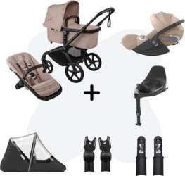 (Jauni) Bugaboo Fox 5 Renew Black