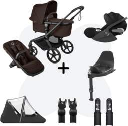 (Jauni) Bugaboo Fox 5 Renew Black