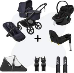 (Jauni) Bugaboo Fox 5 Renew Black