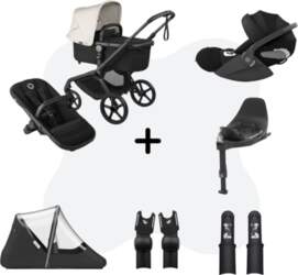 (Jauni) Bugaboo Fox 5 Renew Black