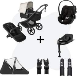 (Jauni) Bugaboo Fox 5 Renew Black