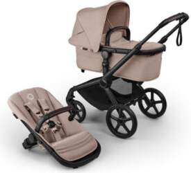 (Jauni) Bugaboo Fox 5 Renew Black