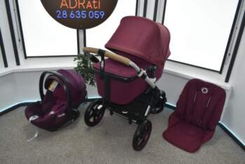 (Lietoti) Bugaboo Fox Chrome frame Cherry
