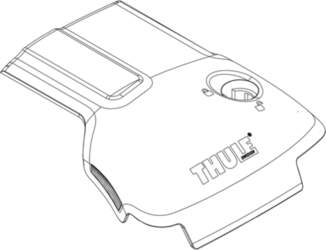 Jumtakaste Endcap Left - Thule WingBarEdge